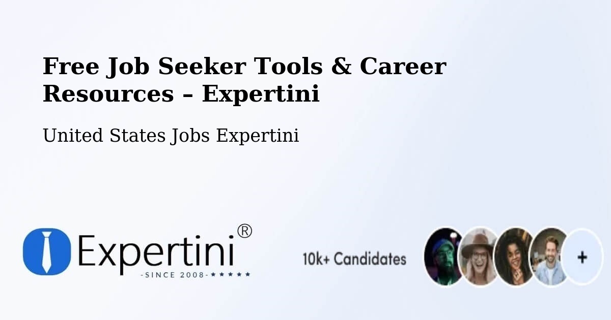 Free Job Seeker Tools & Career Resources – Lambert - Lambert, United States Jobs Expertini
