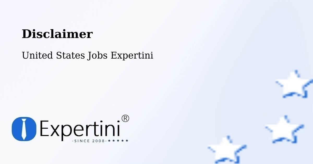 Disclaimer – Lambert - United States Jobs Expertini