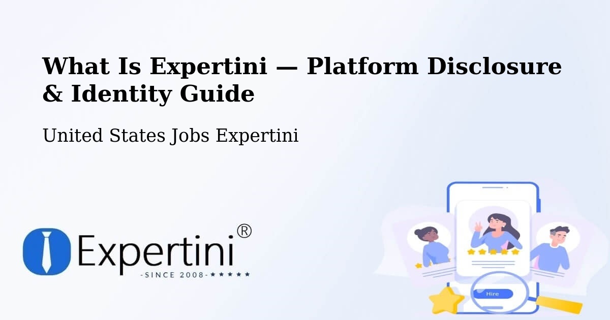What Is Expertini — Platform Disclosure & Identity Guide – Lambert